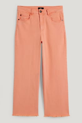 Wide leg jeans - high waist
