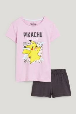 Pokémon - pijama scurtă - 2 piese
