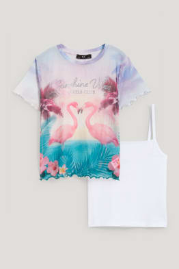 Ensemble - T-shirt et top - 2 pièces