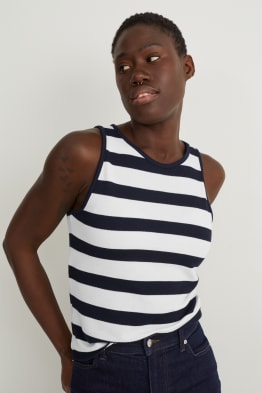 Knitted top - striped
