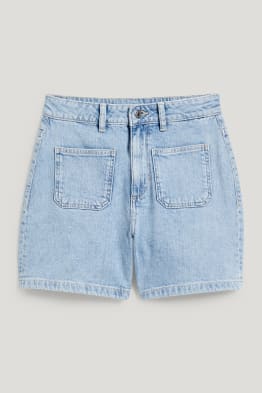 Jeans-Shorts - High Waist - LYCRA®