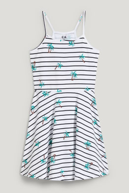 Robe - à rayures