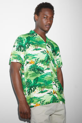 Camisa - regular fit - coll solapa