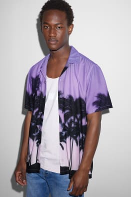 Chemise - regular fit - col à revers