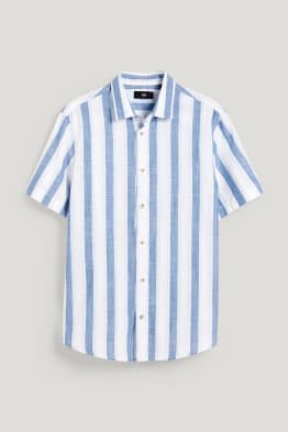 Overhemd - regular fit - kent - gestreept