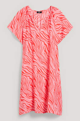A-line dress - patterned