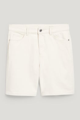 Bermuda en jean - high waist - LYCRA®