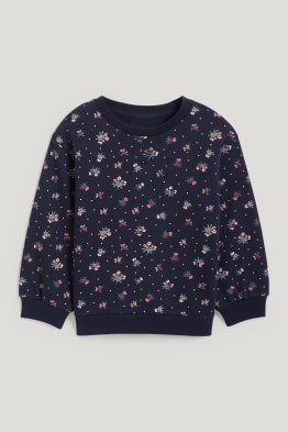 Sweatshirt - geblümt