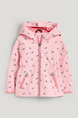 Softshelljacke mit Kapuze