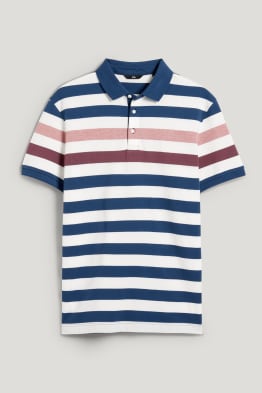 Poloshirt - gestreift