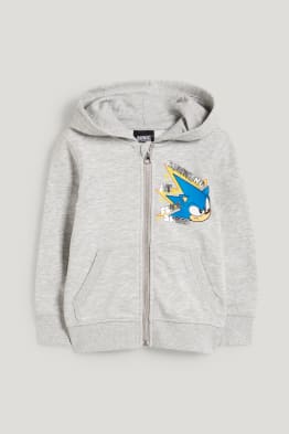Sonic - zip-through sweatshirt with hood