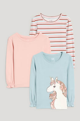 Multipack 3er - Langarmshirt