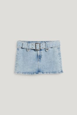CLOCKHOUSE - Jeans-Minirock mit Gürtel