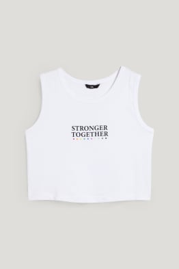 CLOCKHOUSE - korte top - unisex - PRIDE
