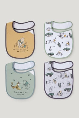 Confezione da 4 - Winnie the Pooh - bavaglino per neonati