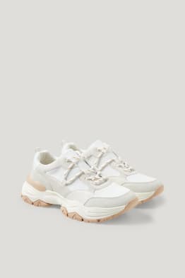 Trainers - faux leather