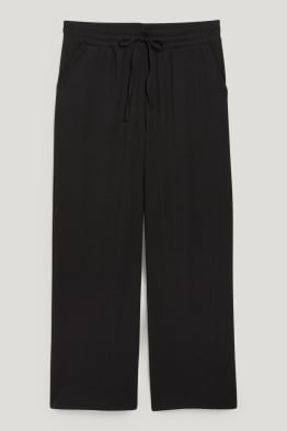 CLOCKHOUSE - jersey trousers - palazzo