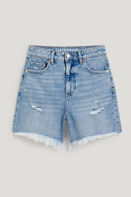 CLOCKHOUSE - denim shorts - high waist