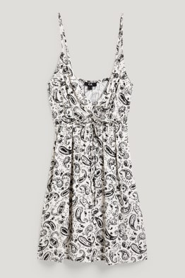 Wrap dress - patterned