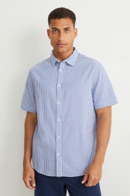 Camisa - regular fit - kent - de rayas