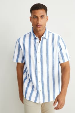 Overhemd - regular fit - kent - gestreept