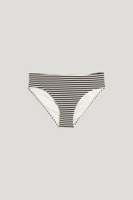 Bas de bikini - mid waist - LYCRA® XTRA LIFE™ - à rayures