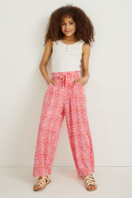 Pantalon - wide leg