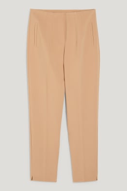 Stoffhose - High Waist - Tapered Fit