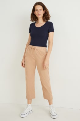 Pantaloni - vita alta - boyfriend