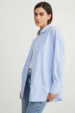 Bluse - gestreift