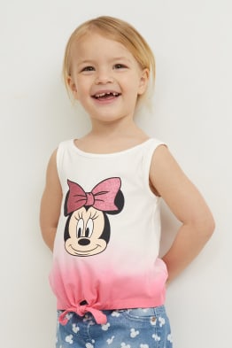 Minnie Mouse - top orné d'un nœud