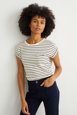 T-shirt - à rayures