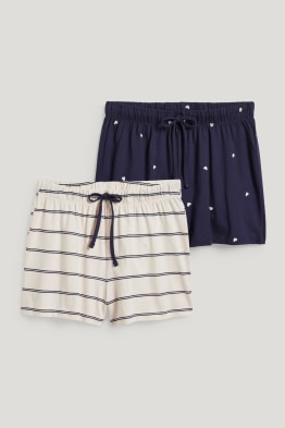 Set van 2 - korte pyjamabroek