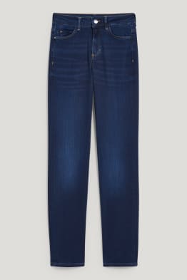Straight Jeans - Mid Waist - LYCRA®