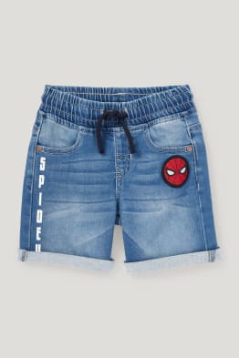 Spider-Man - denim Bermuda shorts