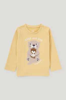 Tricou cu mânecă lungă bebeluși