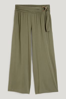 Pantalon en jersey - wide leg