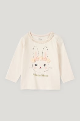 Tricou cu mânecă lungă bebeluși