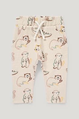 Pantaloni de trening bebeluși - cu model