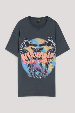 CLOCKHOUSE - T-shirt oversize - Nirvana