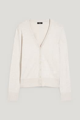 Basic-Strickjacke