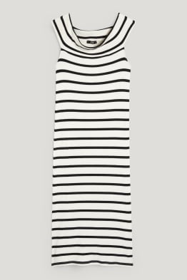 Bodycon dress - striped