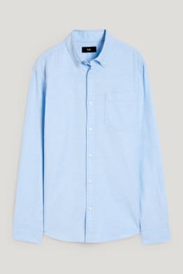 Oxford shirt - regular fit - button-down collar