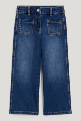 Jeans a gamba larga