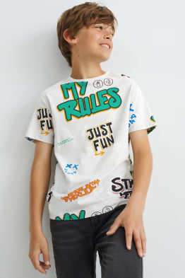 Tricou cu mânecă scurtă - cu model