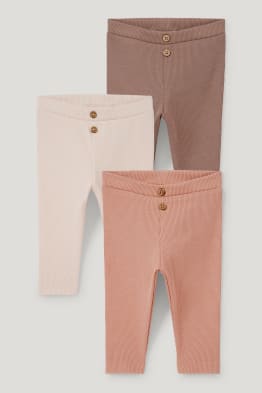 Pack de 3 - leggings para bebé