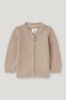 Gilet en maille bébé