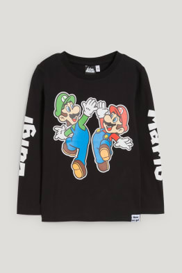 Super Mario Bros. - haut à manches longues
