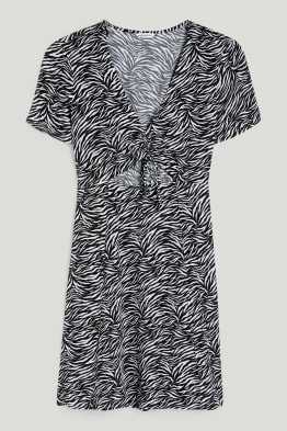CLOCKHOUSE - fit & flare dress - patterned