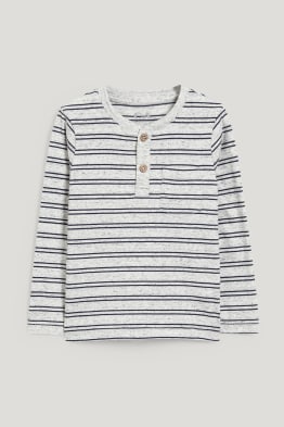 Maglia a maniche lunghe - a righe